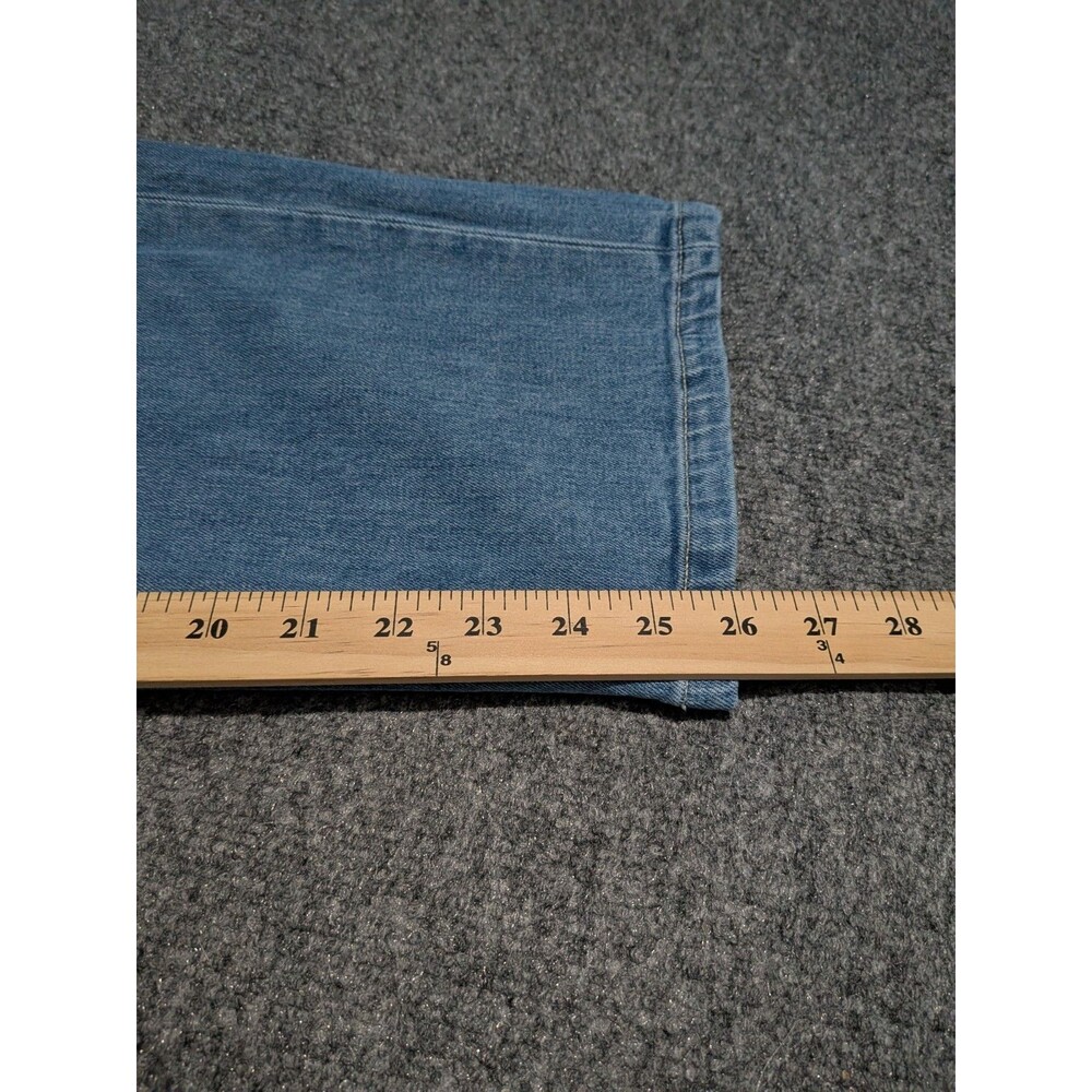 Veronica Beard Jeans Womens 29x26 Crosbie Wide Crop Denim Blue - Picture 5 of 9
